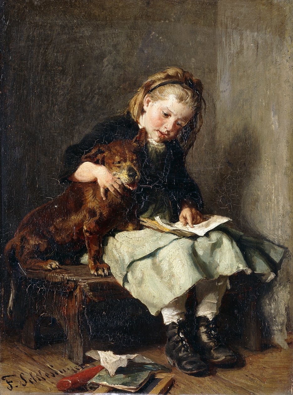 De bedste venner; hjertevenner, af Felix Schlesinger