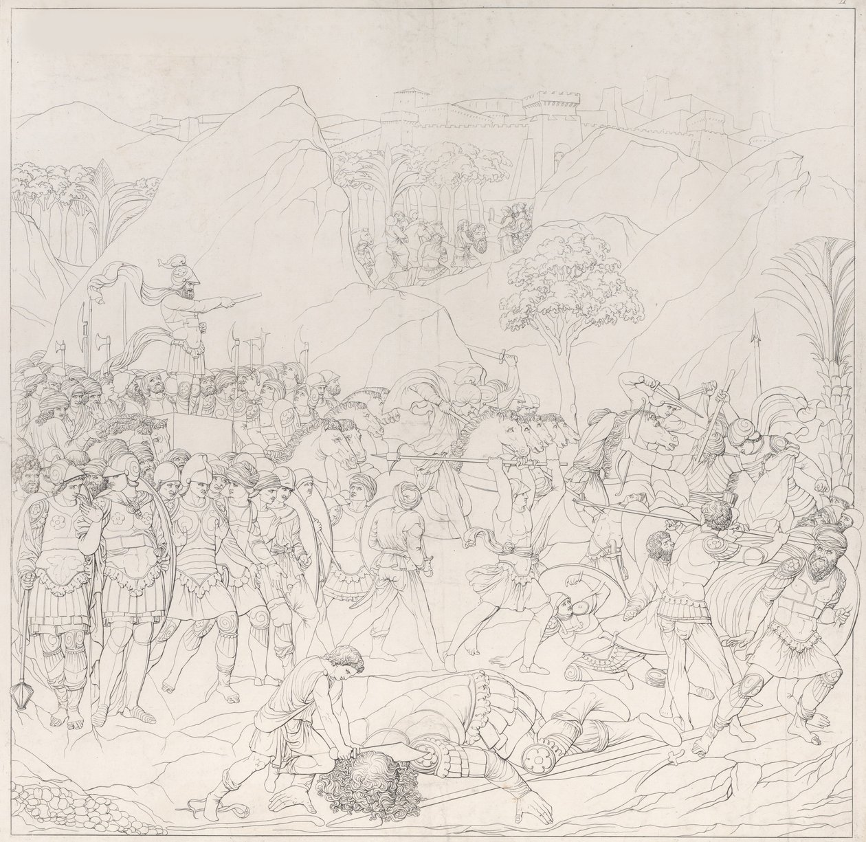 Paradisets porte, 1798. af Feodor Ivanovich Kalmuk