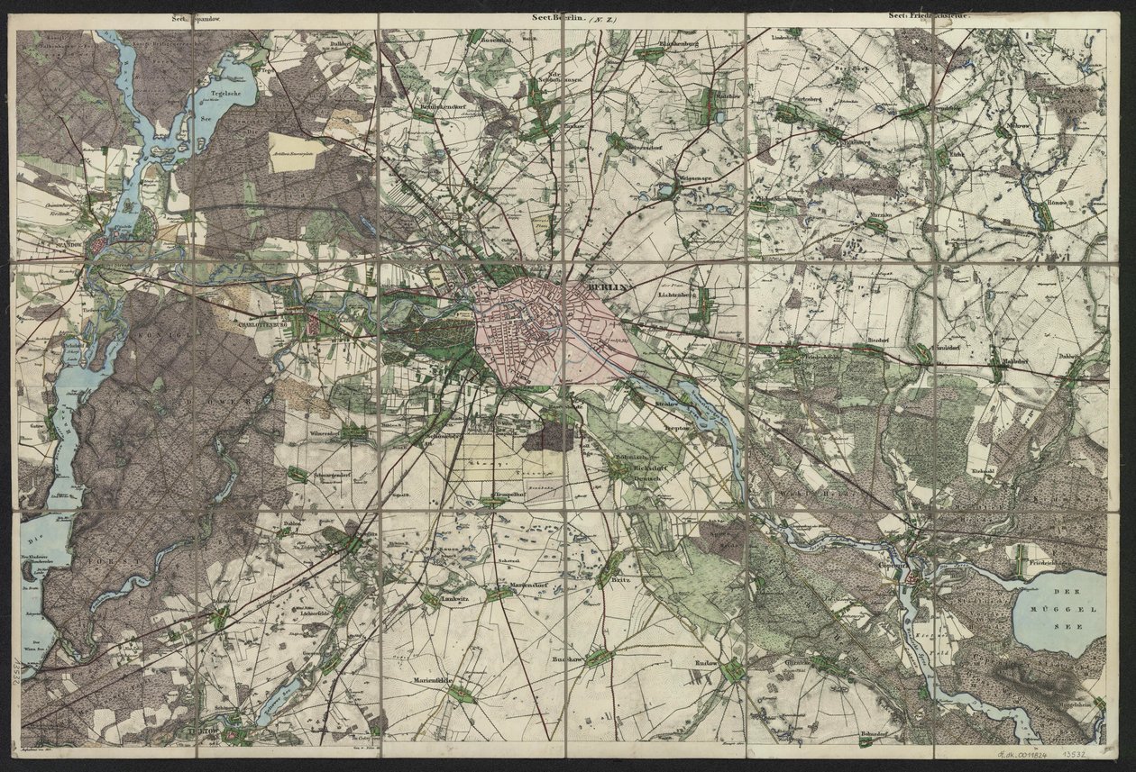 Område omkring Berlin af Ferdinand Böhm