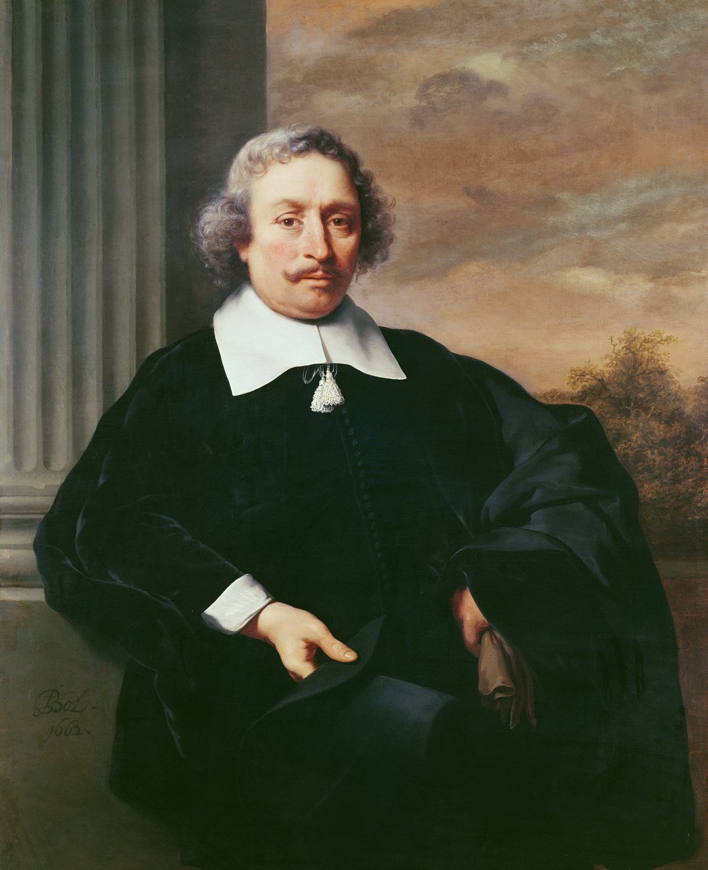 Portræt af en mand, 1662 af Ferdinand Bol