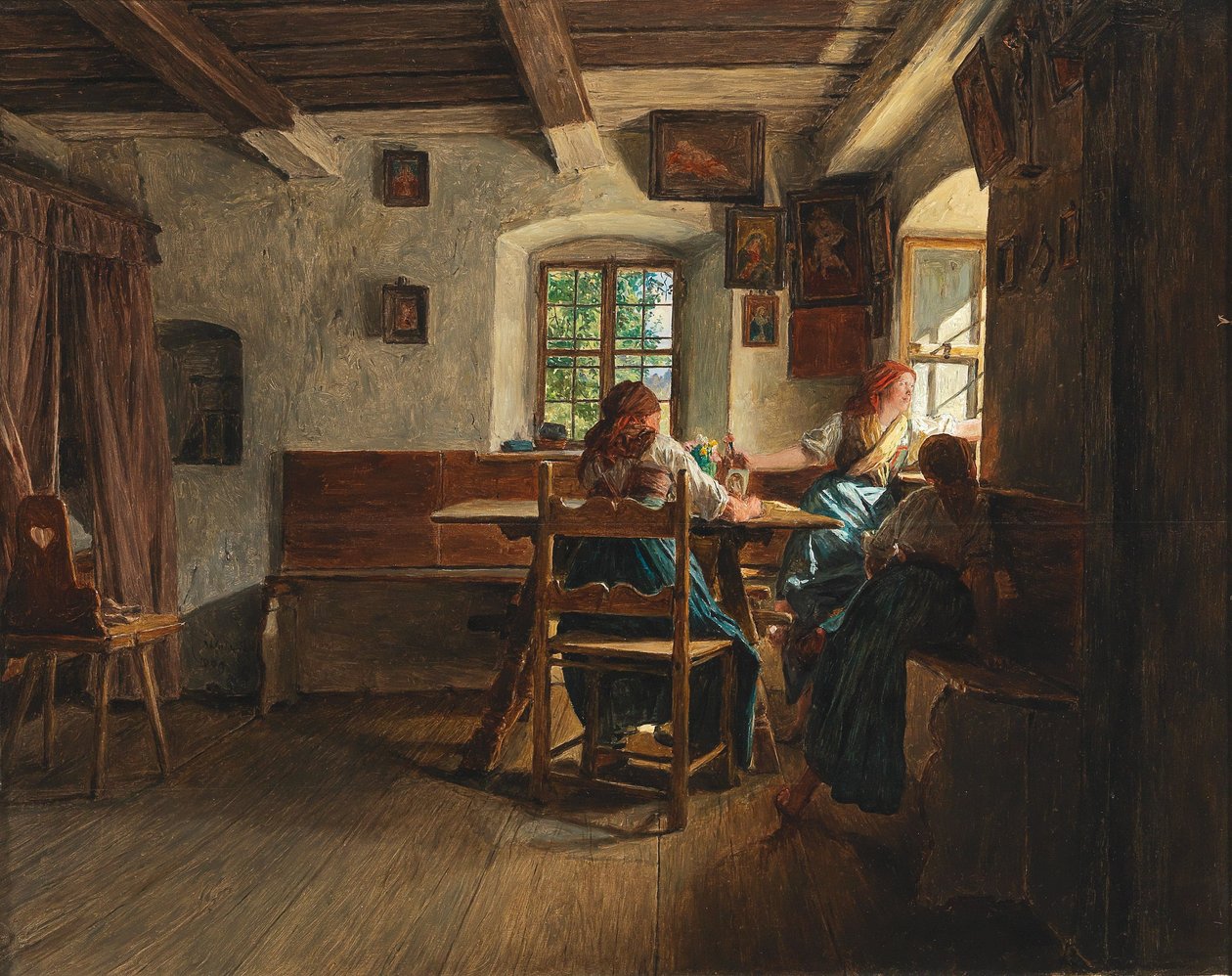 Farvel af Ferdinand Georg Waldmuller