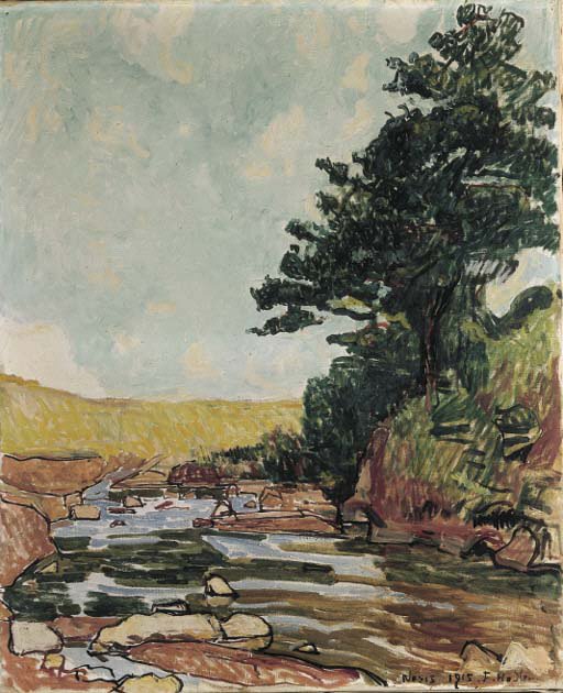 Bach ved Neris af Ferdinand Hodler