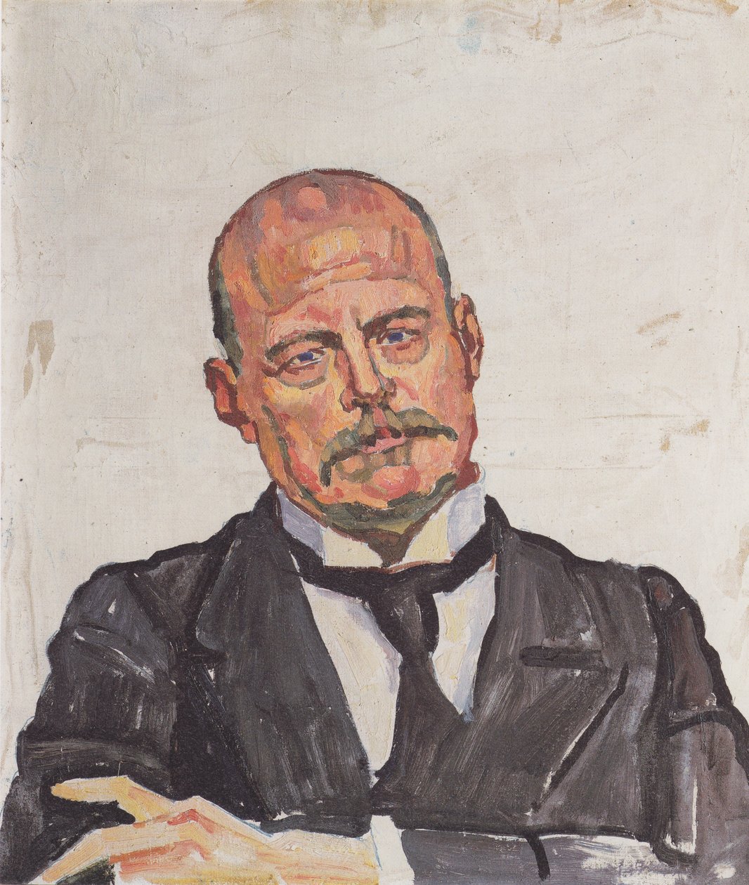 Portræt af Georges Navazza af Ferdinand Hodler