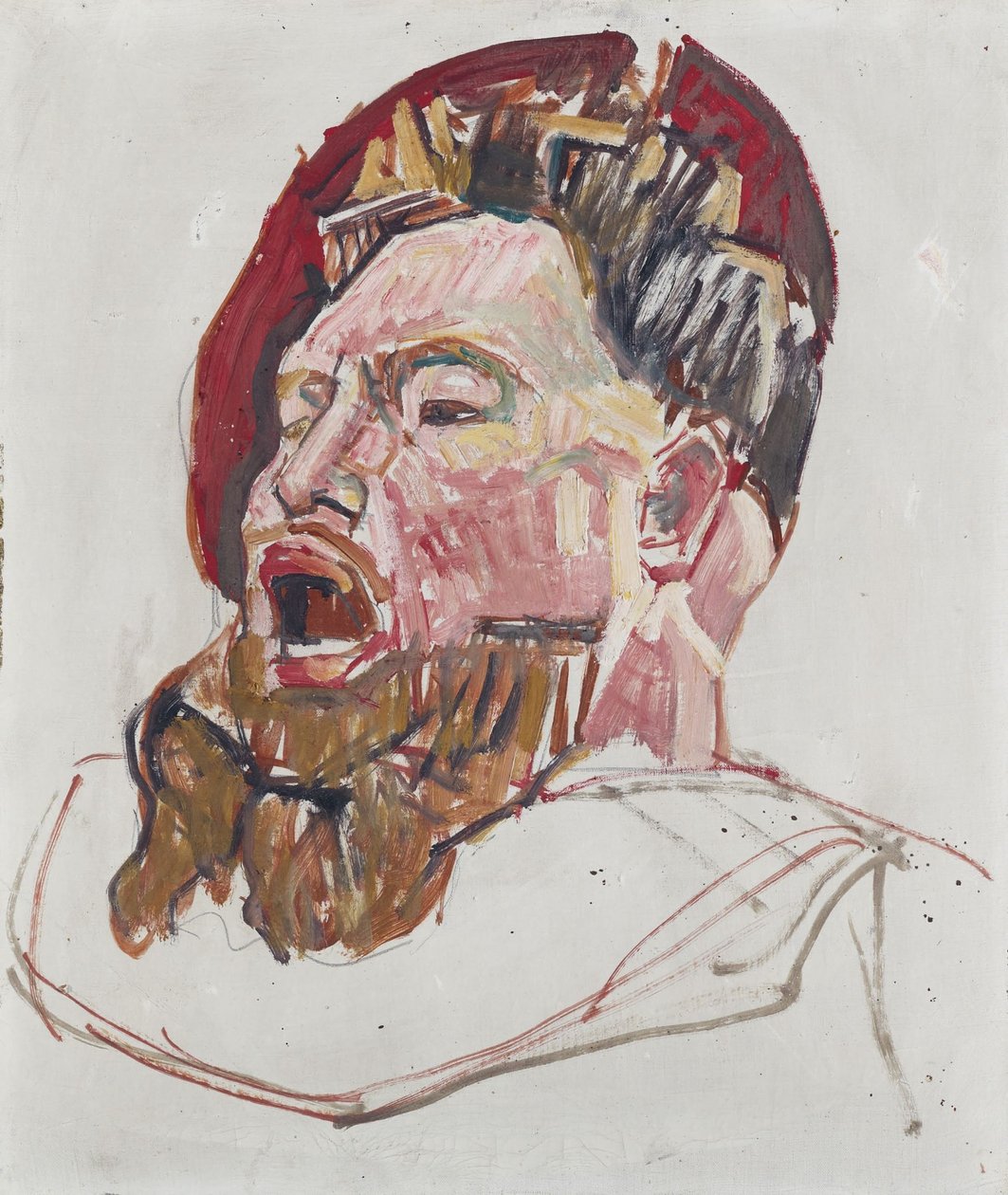 Leder af en Landsknecht af Ferdinand Hodler