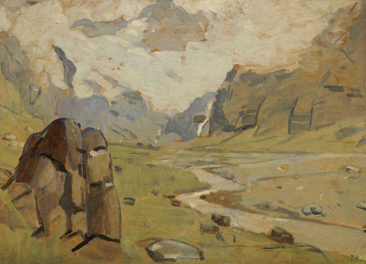 Le Fer-à-Cheval bei Sixt af Ferdinand Hodler