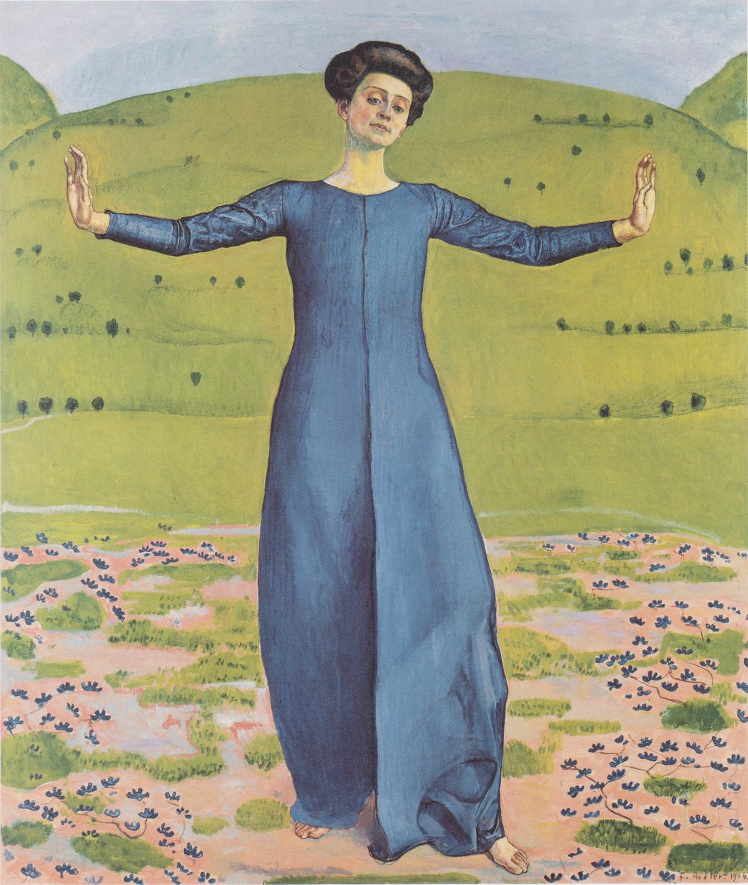 Sang på afstand af Ferdinand Hodler