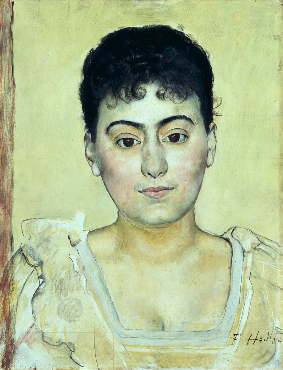 Portræt af Madame de R. af Ferdinand Hodler