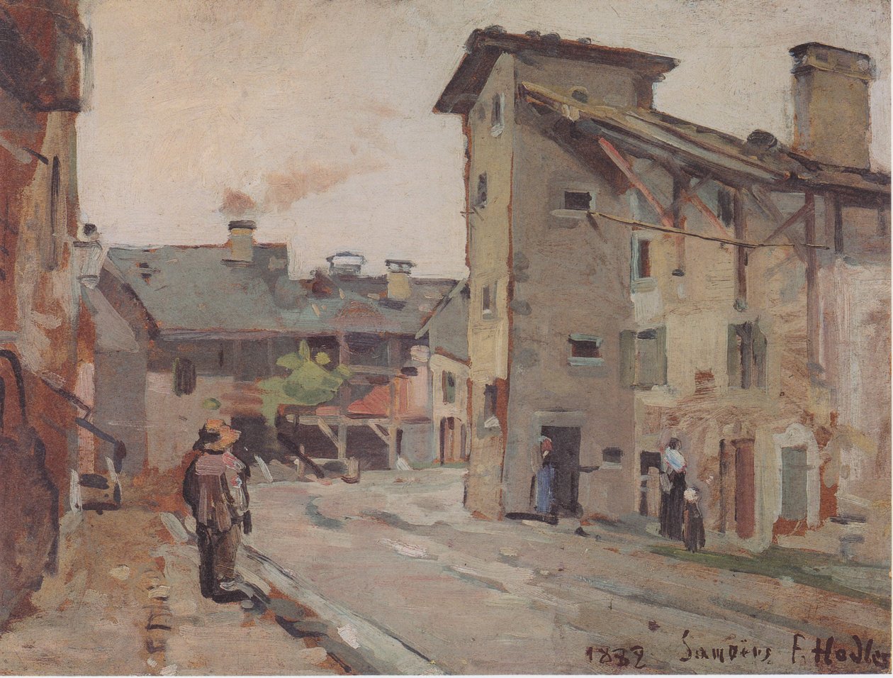 Samoëns af Ferdinand Hodler