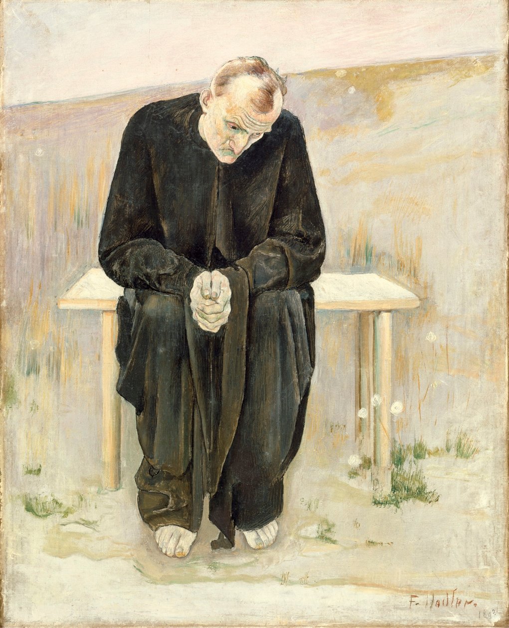 Den desillusionerede af Ferdinand Hodler