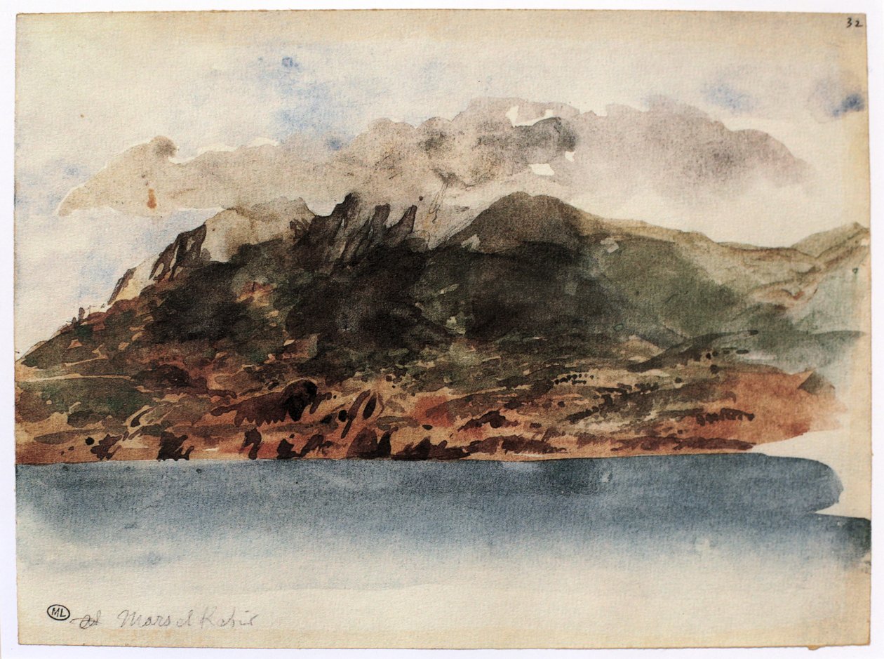Marokko af Ferdinand Victor Eugene Delacroix
