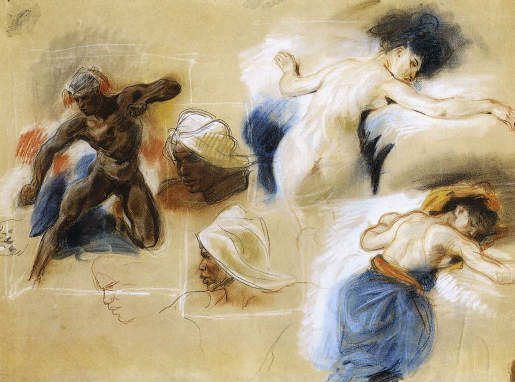 Skitse til Sardanapalus 