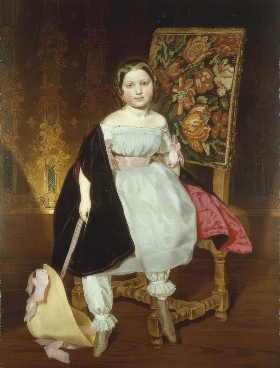 Børneportræt af Louis Ferdinand von Rayski