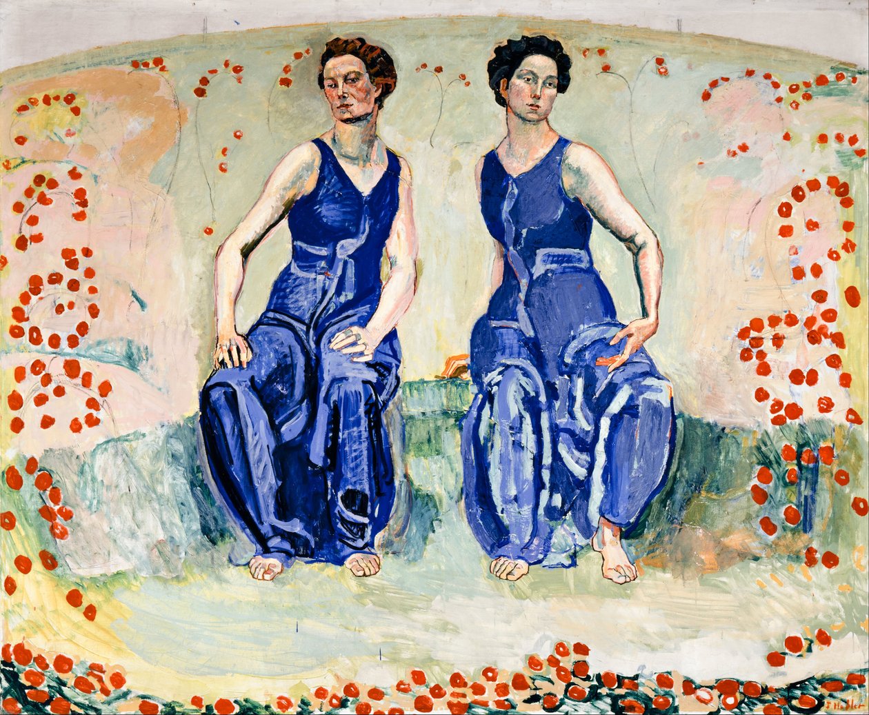 Den hellige time af Ferdinand Hodler