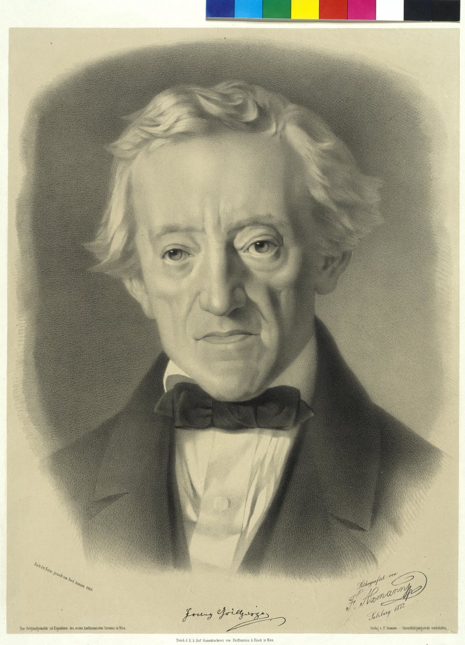Franz Grillparzer af Ferdinand Axmann