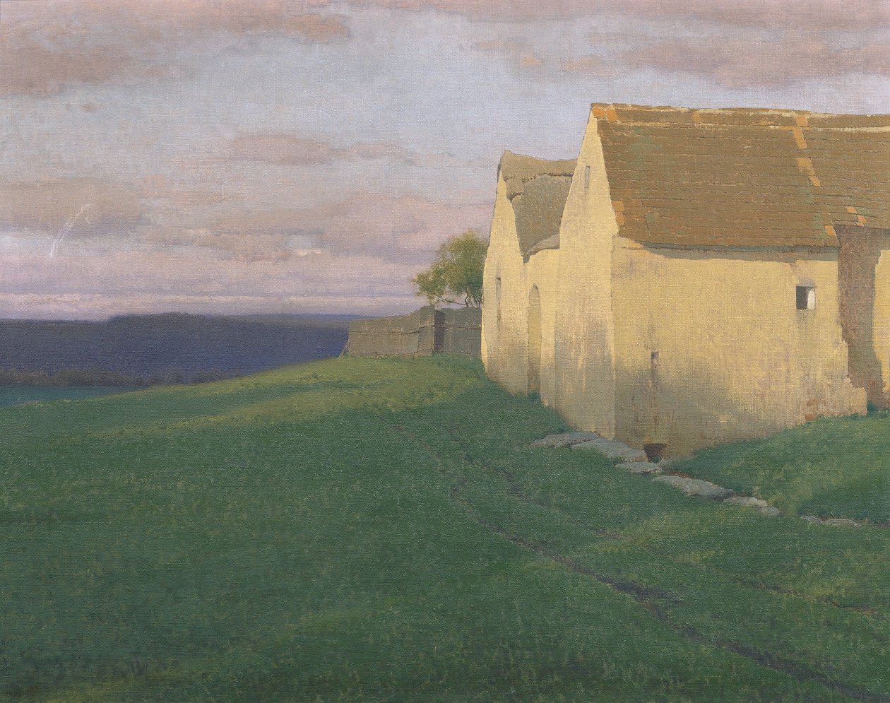 Der Sommermorgen af Ferdinand Brunner