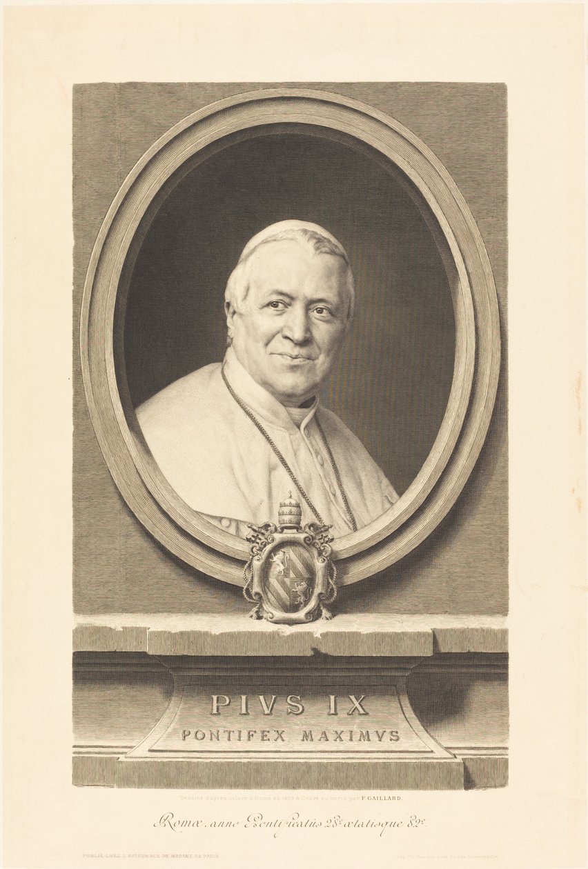 Pius IX af Ferdinand Gaillard
