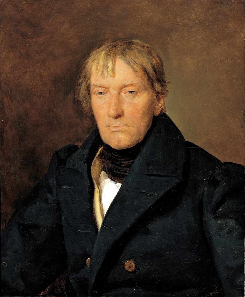 Gravøren François Haury af Ferdinand Georg Waldmuller