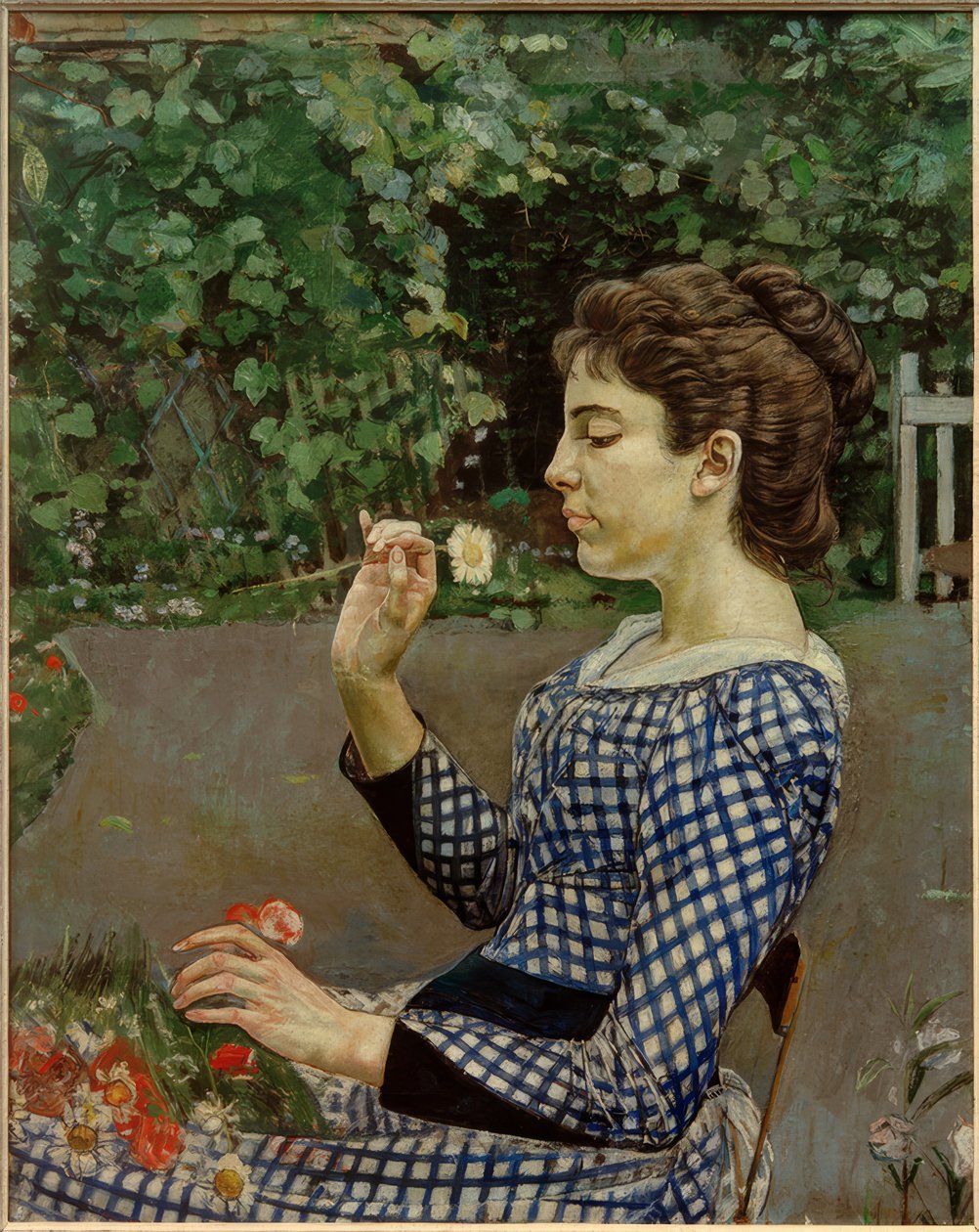 Billedet af Hélène Weiglé af Ferdinand Hodler