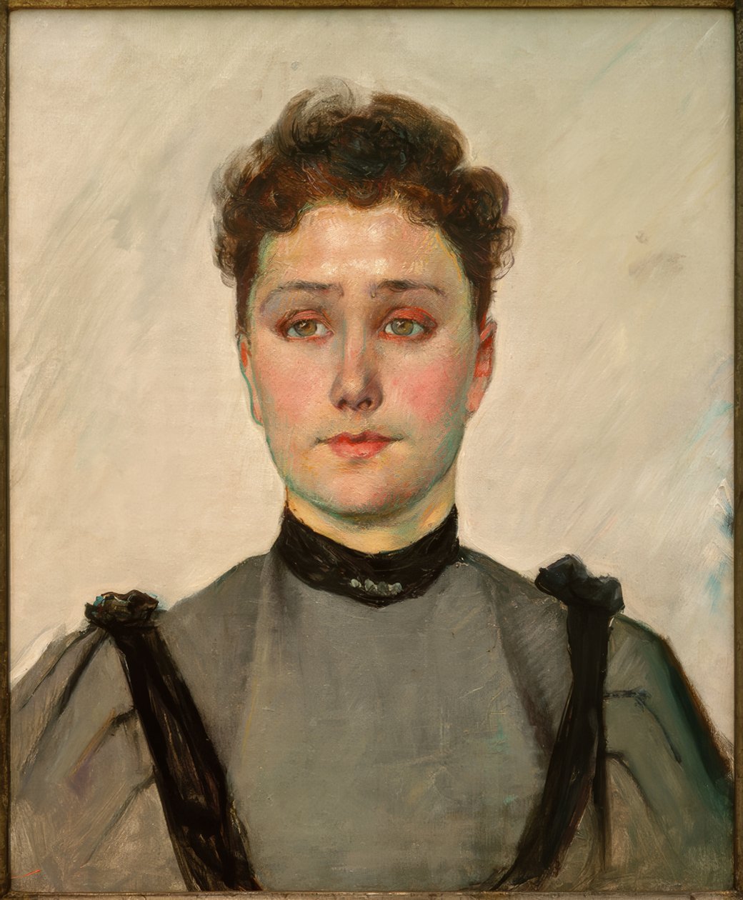 Portræt af en ung kvinde af Ferdinand Hodler