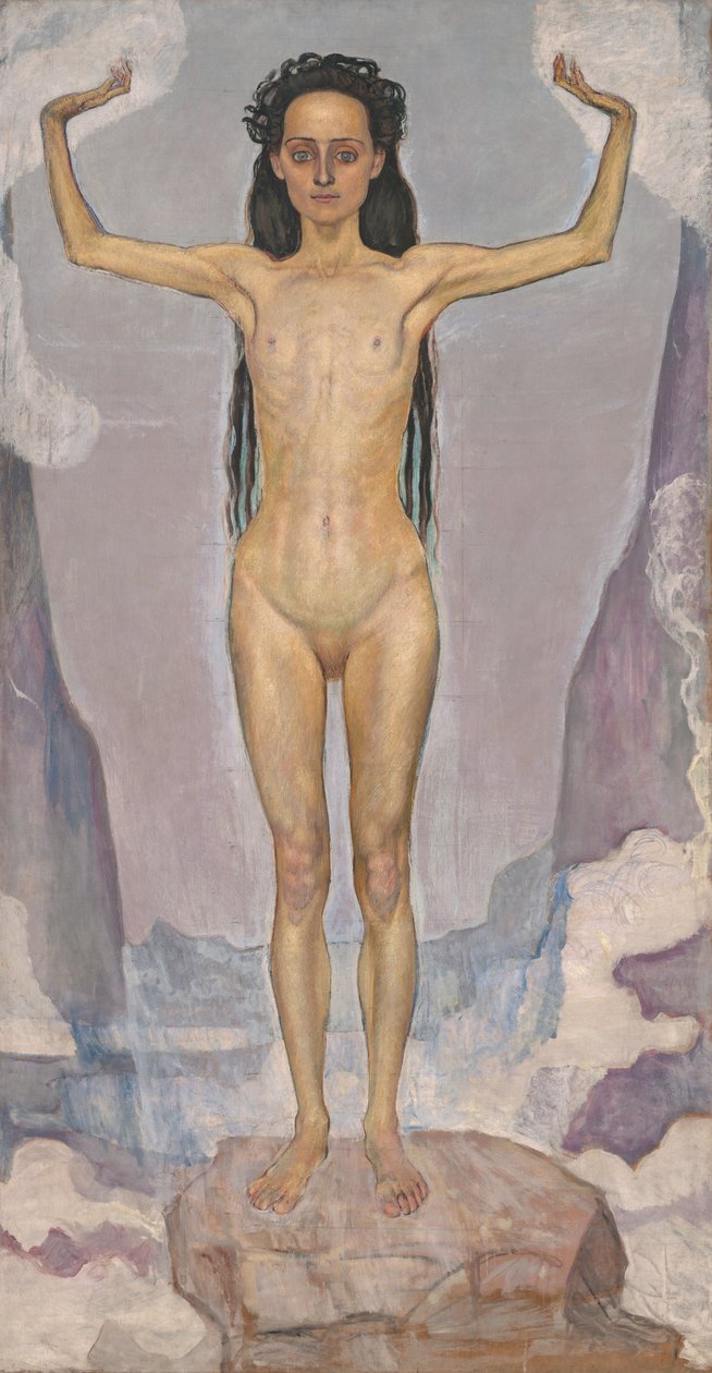 Day Truth, 189698. af Ferdinand Hodler