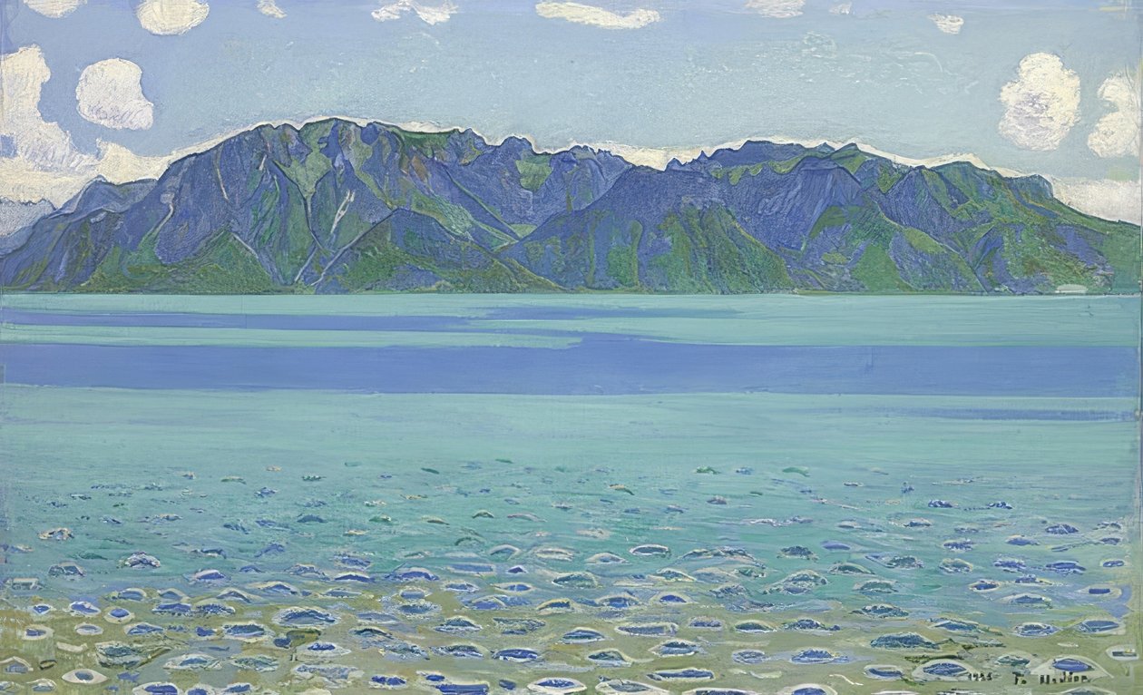 Grammont. 1905 af Ferdinand Hodler