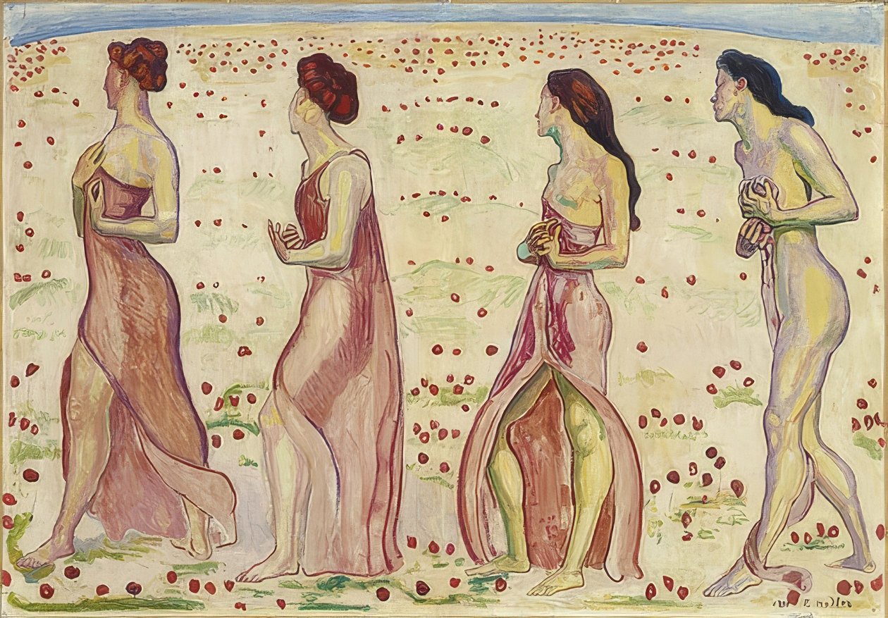 Følelsen. 1909/11 af Ferdinand Hodler