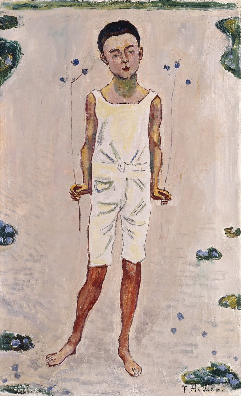 Enchanted Boy; Charmed Boy, 1909 af Ferdinand Hodler