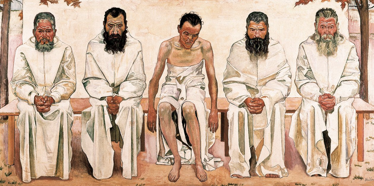 Træthed af livet af Ferdinand Hodler