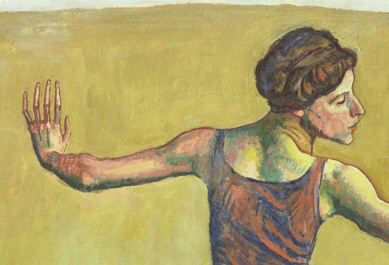 Femme Joyeuse (detalje) (se også 155107) af Ferdinand Hodler