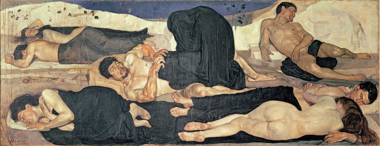 Nat, 1890 af Ferdinand Hodler
