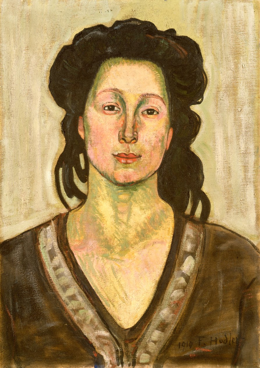 Portræt af Jeanne Cerani, 1910 af Ferdinand Hodler