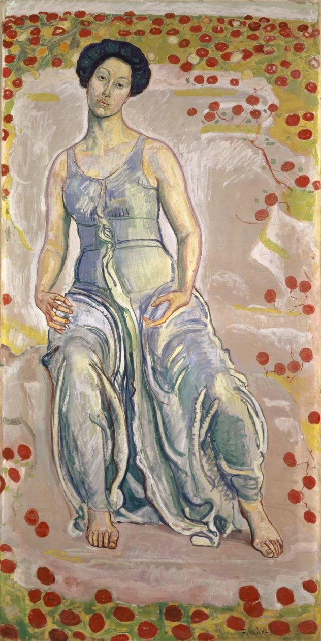 Den hellige time, 1910 af Ferdinand Hodler