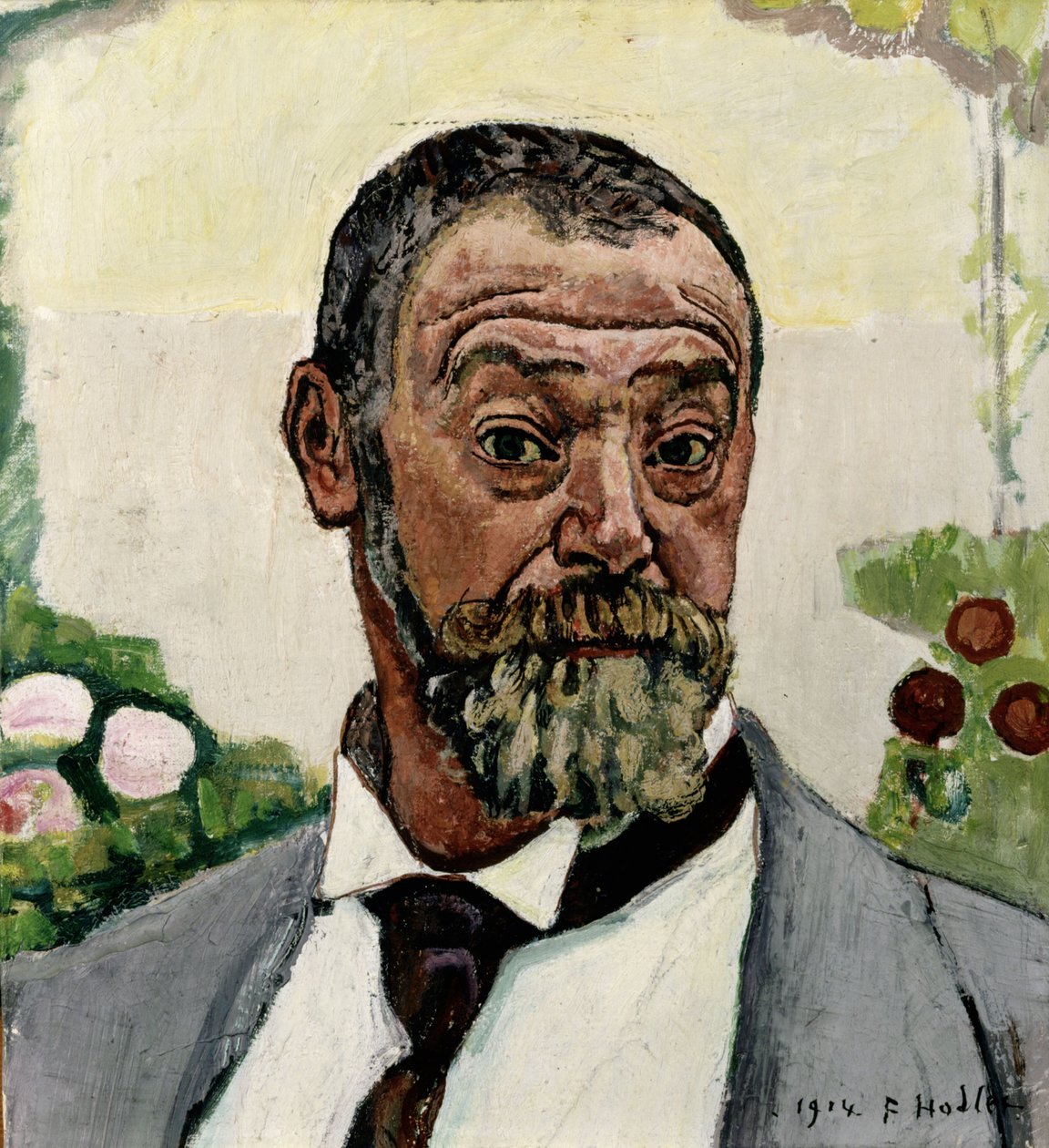 Selvportræt af Ferdinand Hodler