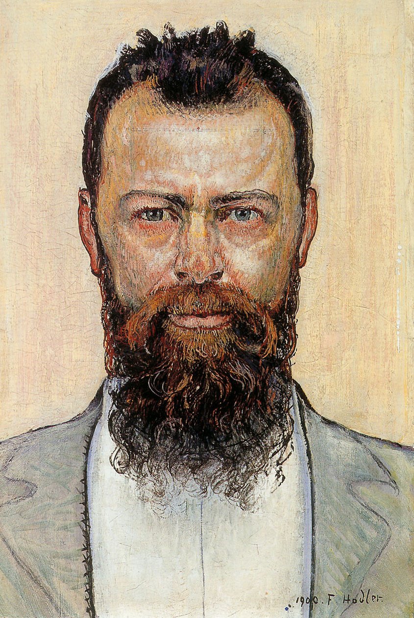 Selvportræt af Ferdinand Hodler