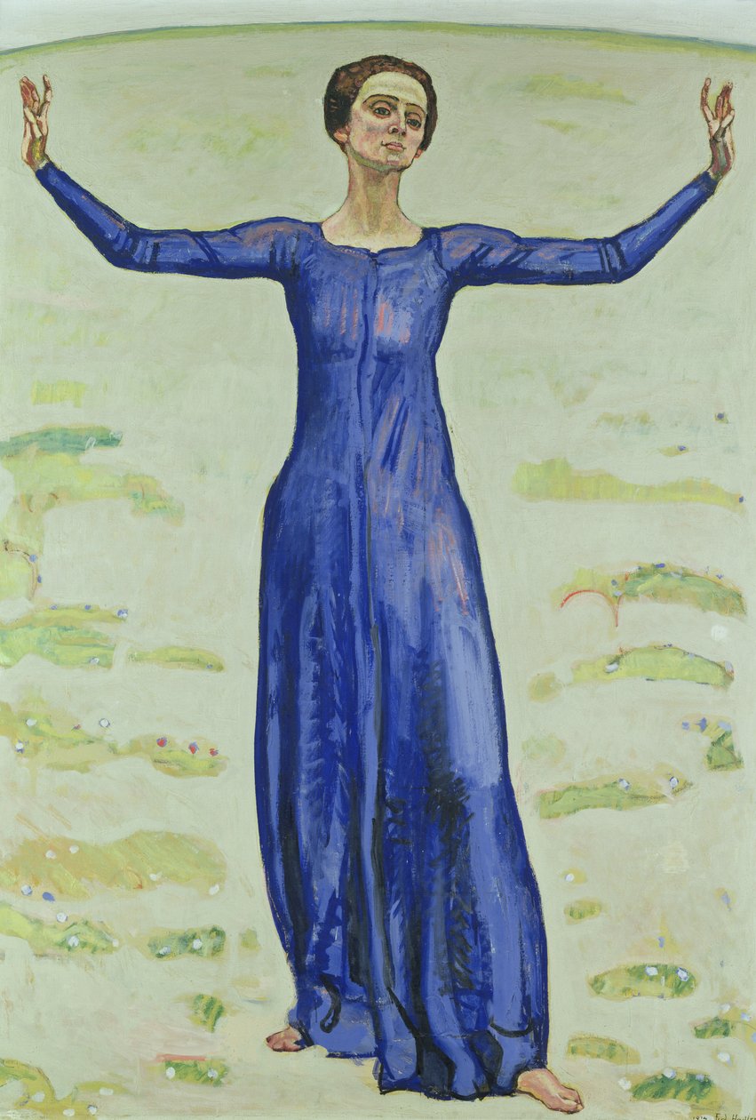 Sang i det fjerne, 1914 af Ferdinand Hodler