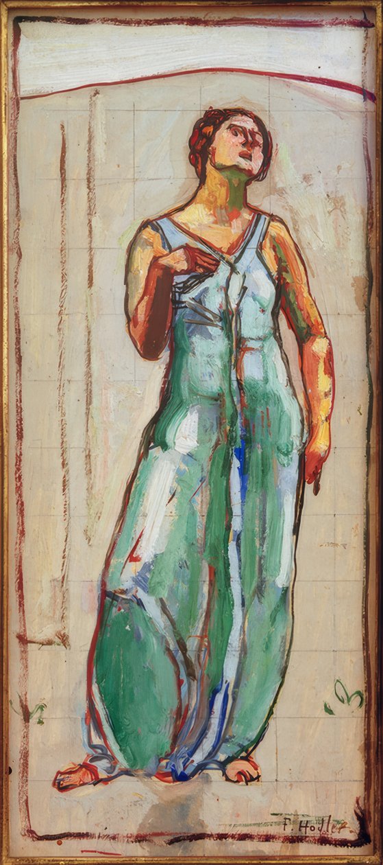 Studer for at se ind i det uendelige af Ferdinand Hodler