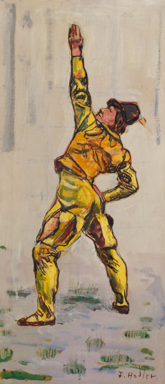 Studie for Einmutigkeit af Ferdinand Hodler