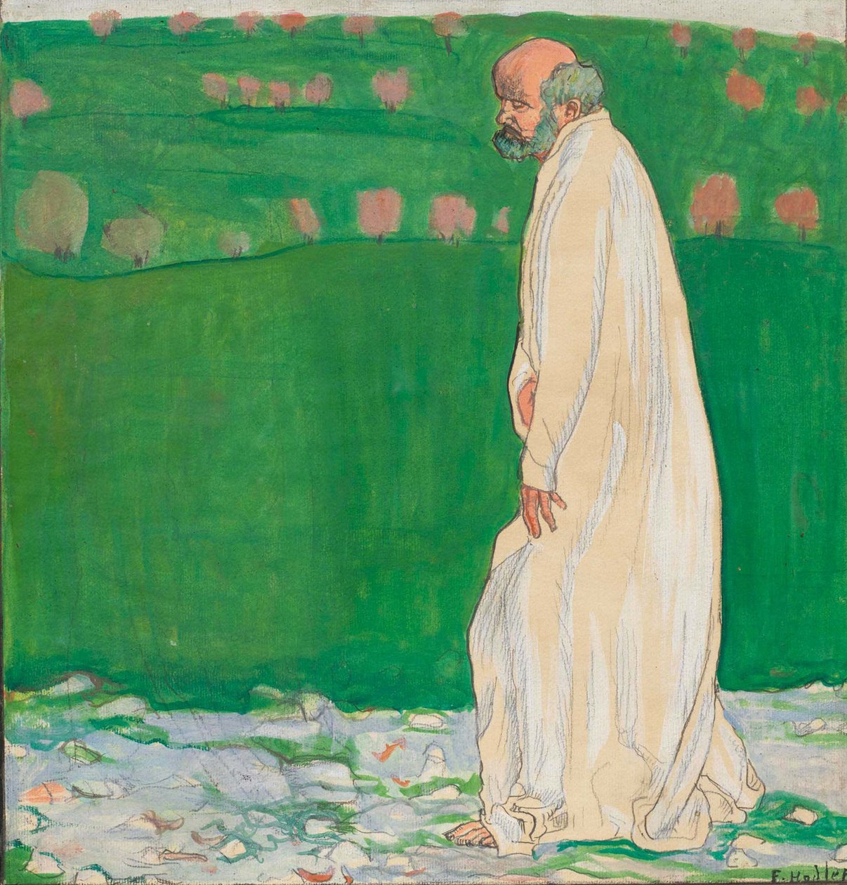 Studie for Eurythmie. af Ferdinand Hodler