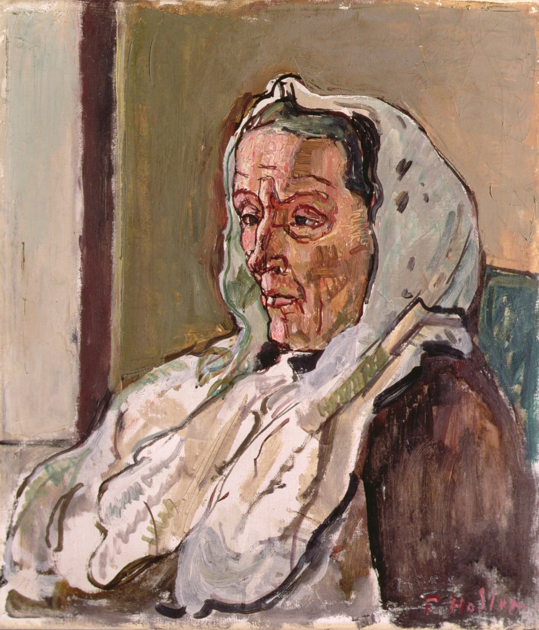 Den syge Esther Jacques af Ferdinand Hodler