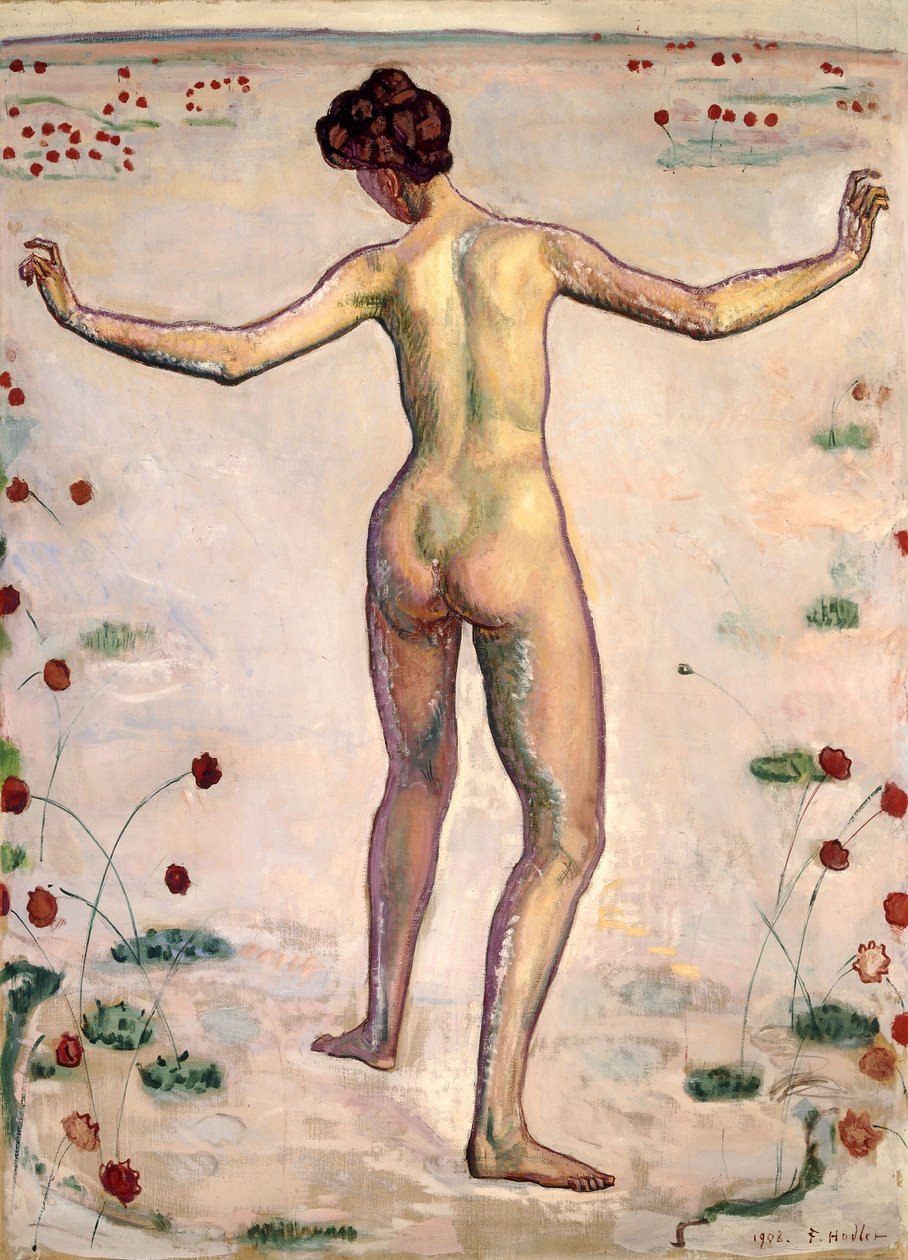 Linjernes pragt; Lineage Glory, 1908 af Ferdinand Hodler