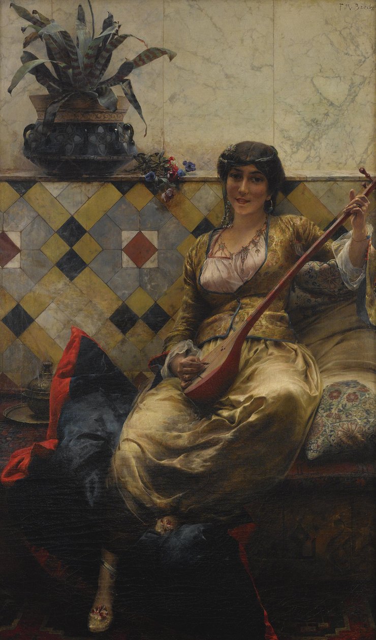 Serenade i Harem af Ferdinand Max Bredt