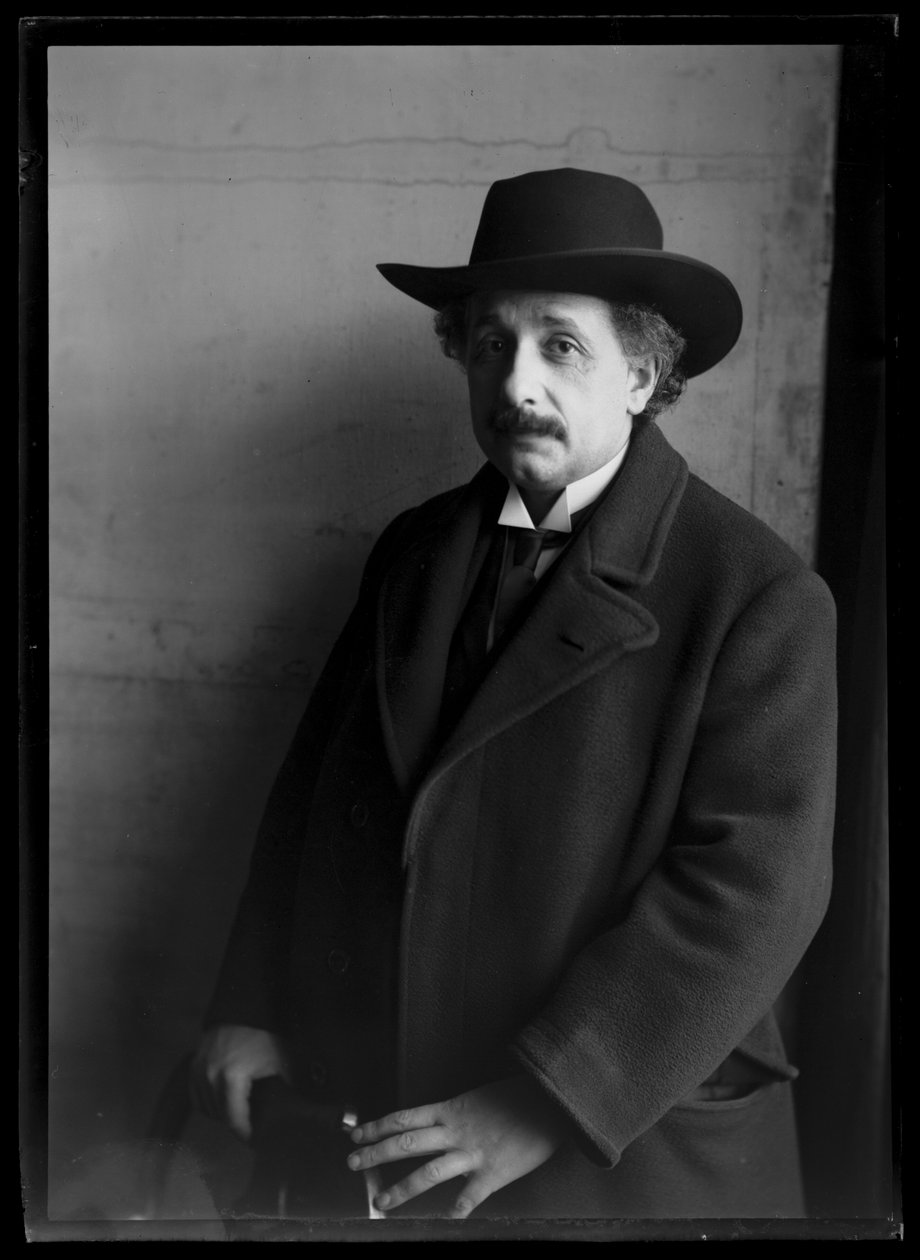 Billede af Albert Einstein (1879-1955) af Ferdinand Schmutzer