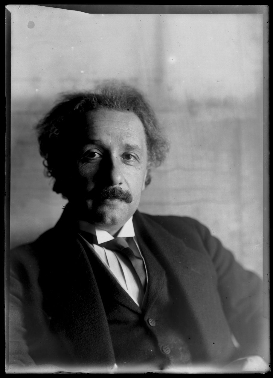 Billede af Albert Einstein (1879-1955) af Ferdinand Schmutzer