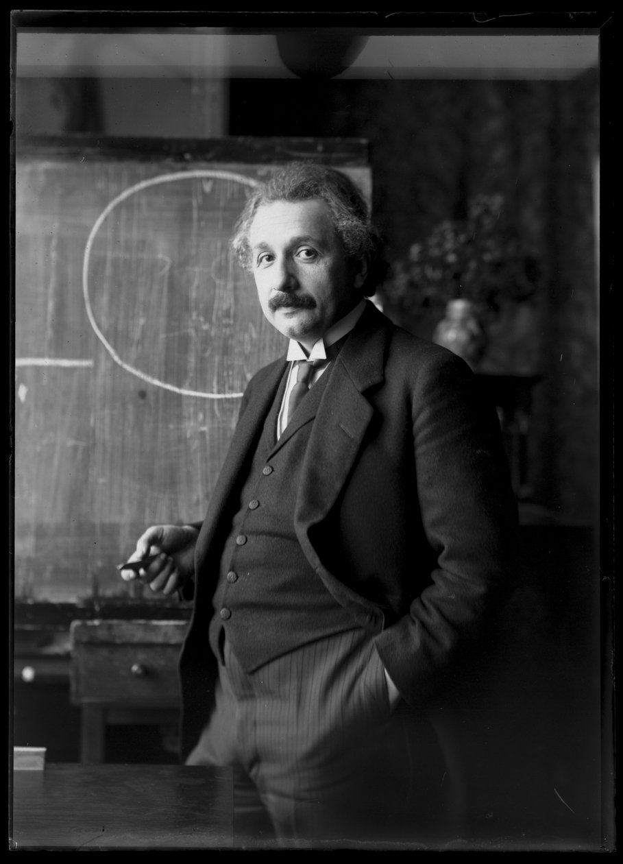 Billede af Albert Einstein (1879-1955) af Ferdinand Schmutzer