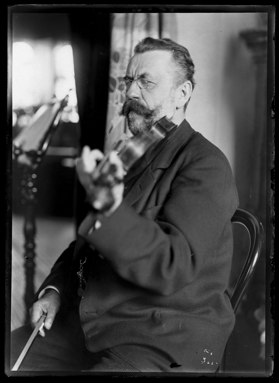Billede af Immanuel Wirth (1842-1923) af Ferdinand Schmutzer