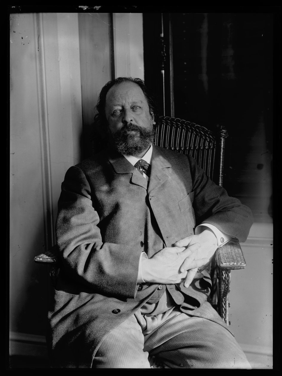 Billede af Paul Heyse (1830-1914) af Ferdinand Schmutzer