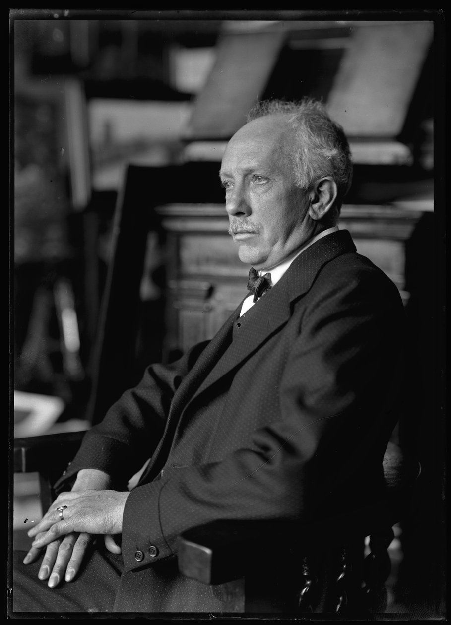 Billede af Richard Strauss (1864-1949) af Ferdinand Schmutzer
