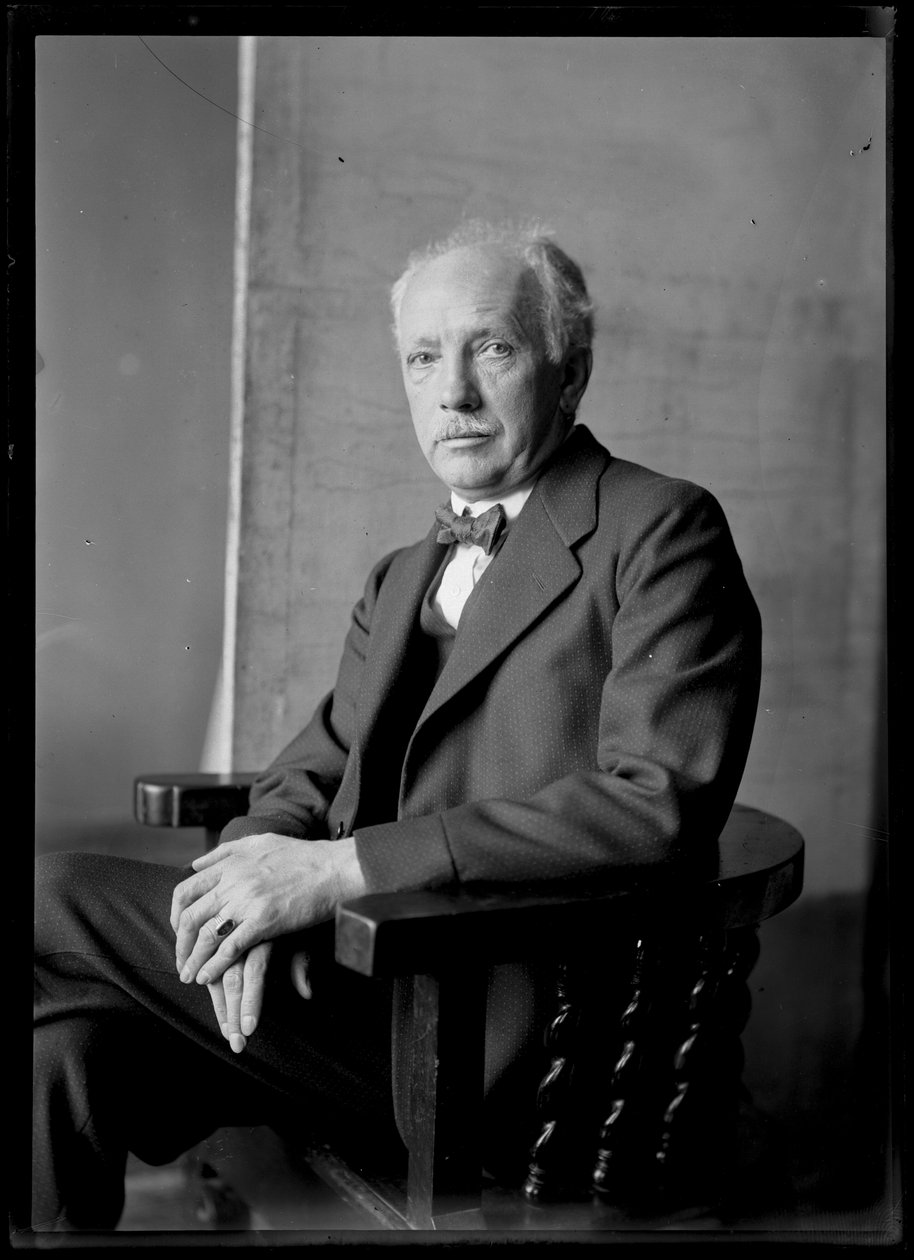 Billede af Richard Strauss (1864-1949) af Ferdinand Schmutzer