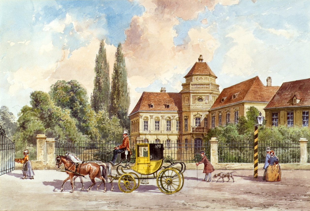Jeg er Althan-Palais Python i Wien af Ferdinand Weckbrodt