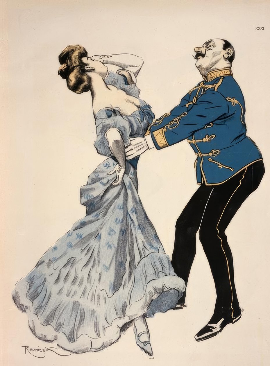 Reznicek / Csardas / Grafik 1906 af Ferdinand von Reznicek